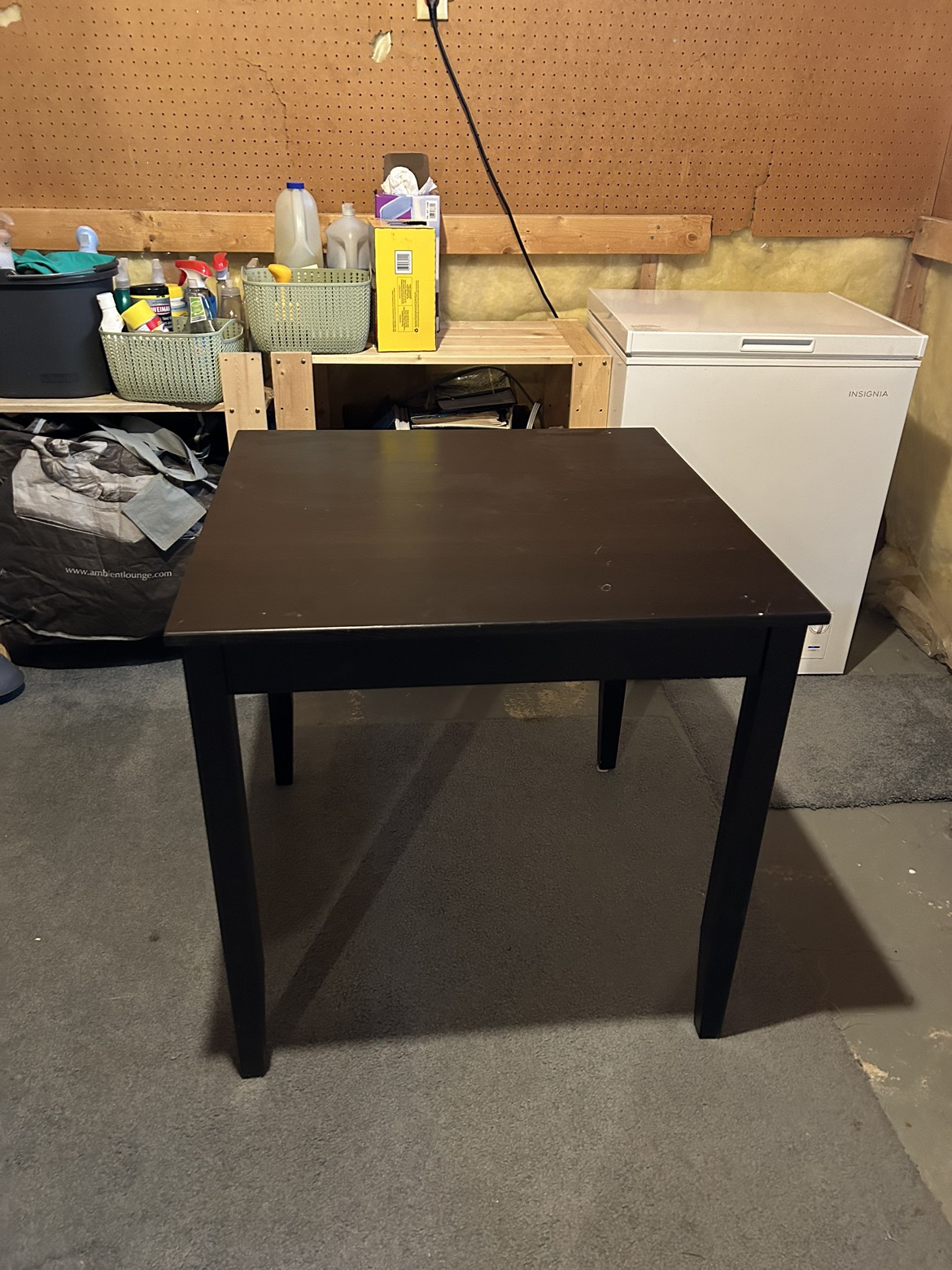 Square Table brown