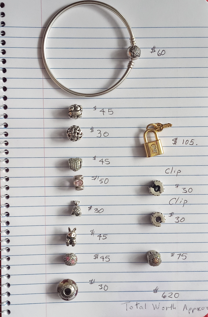 Pandora bracelet with charms - photo 2