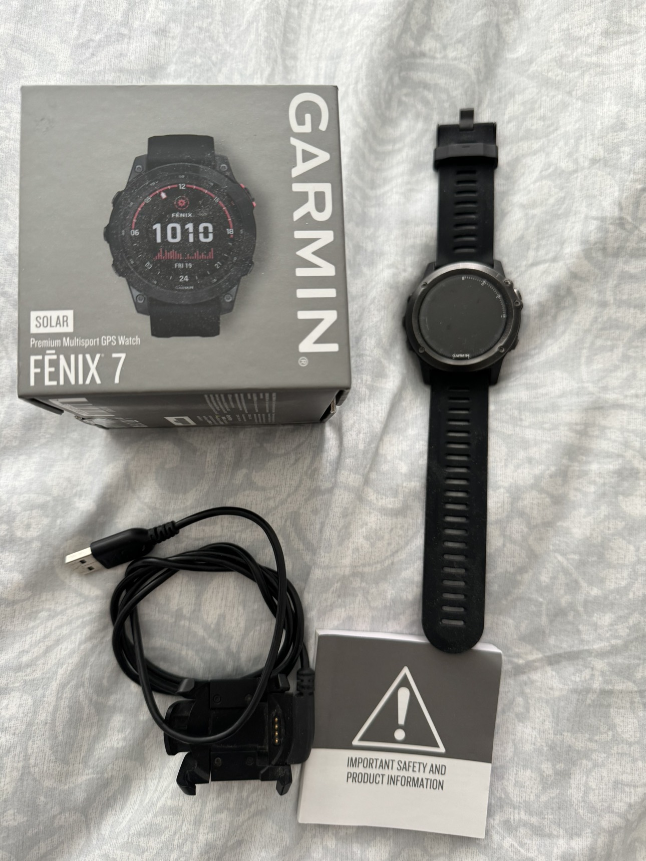 Garmin Fenix 7 GPS Watch