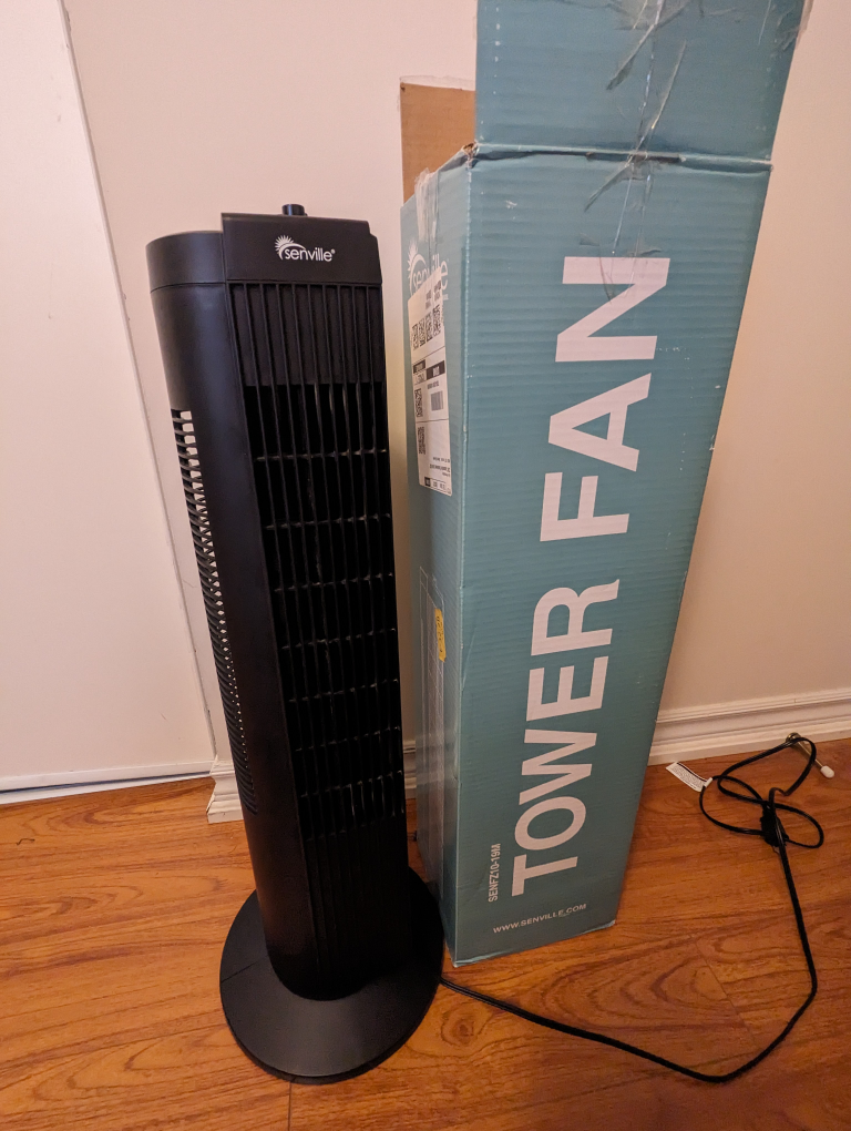 Oscillating tower fan - photo 2