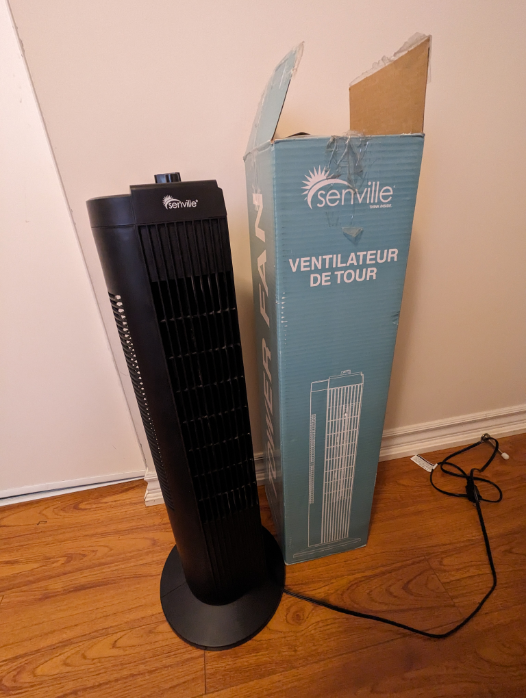 Oscillating tower fan - photo 3