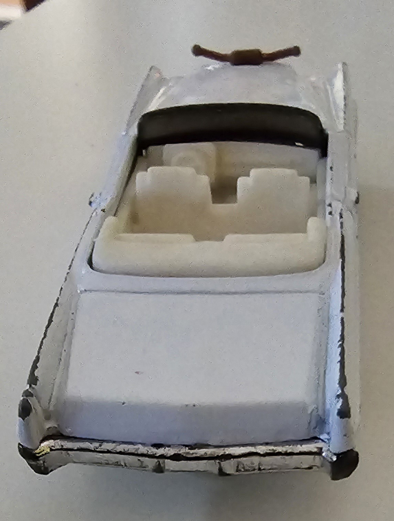 Vintage Dukes of Hazzard Boss Hogg Cadillac and Action Figure image indicator(4)