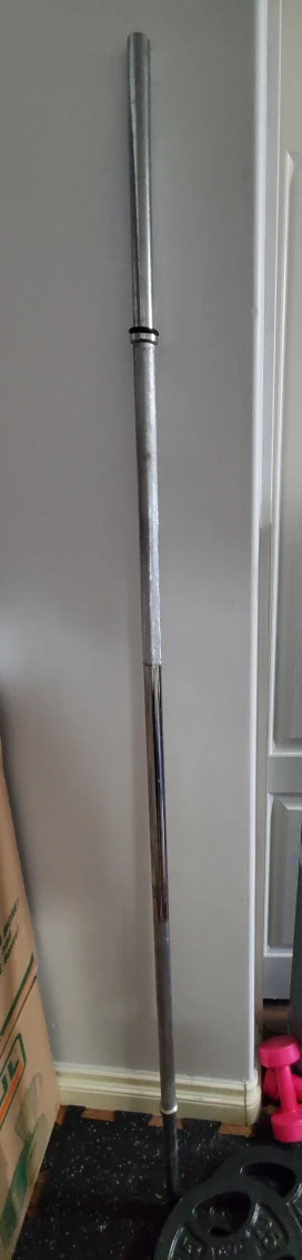 1inch Barbell and weights 120LB thumbnail
