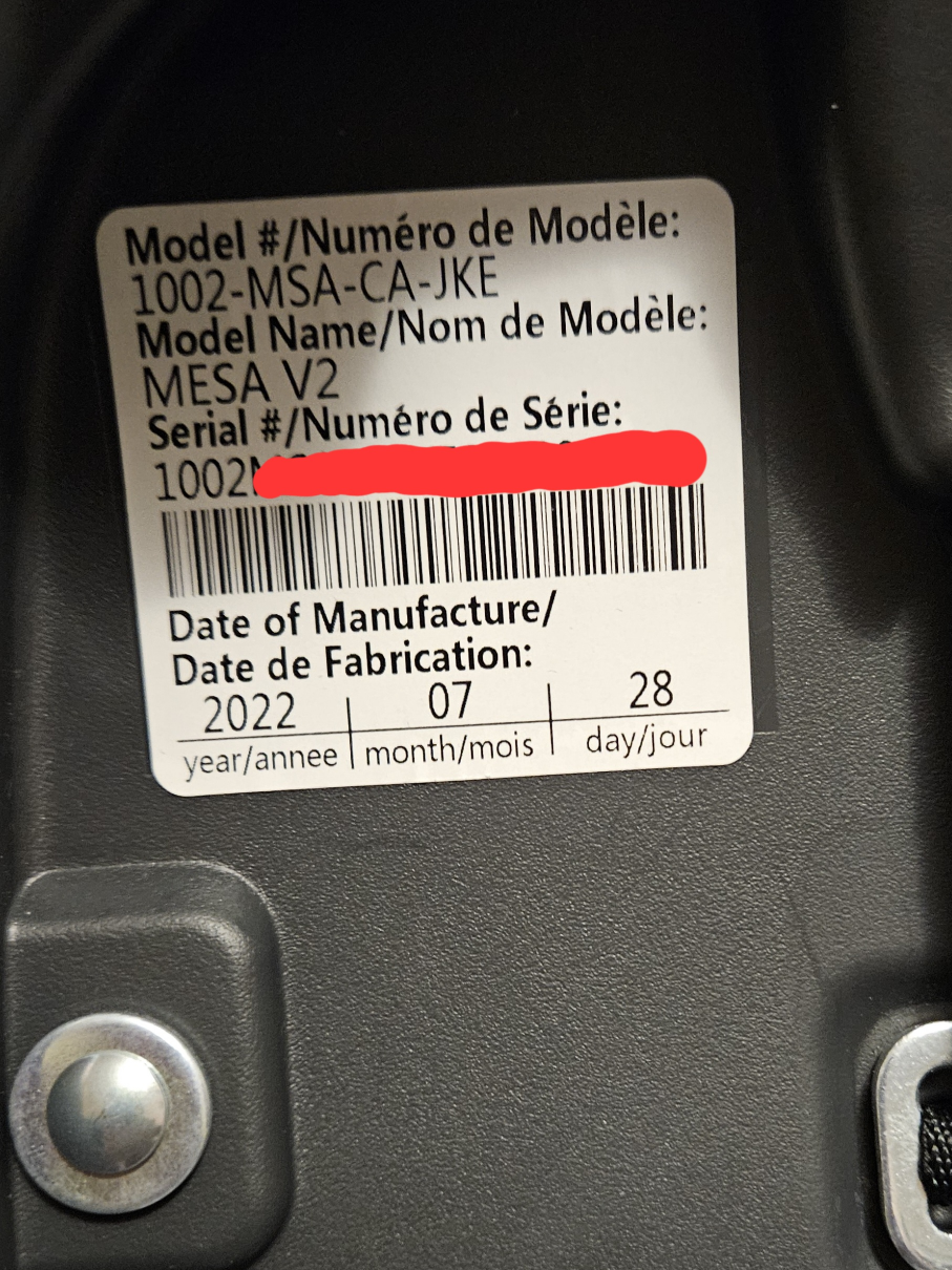 UPPABABY MESA V2 CARSEAT JAKE image indicator(4)