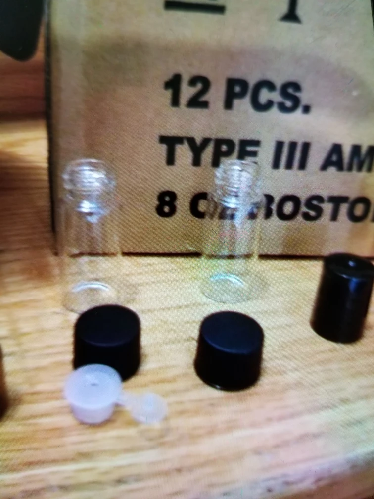 Boston round bottles assorted sizes brand new"🥕" image indicator(4)