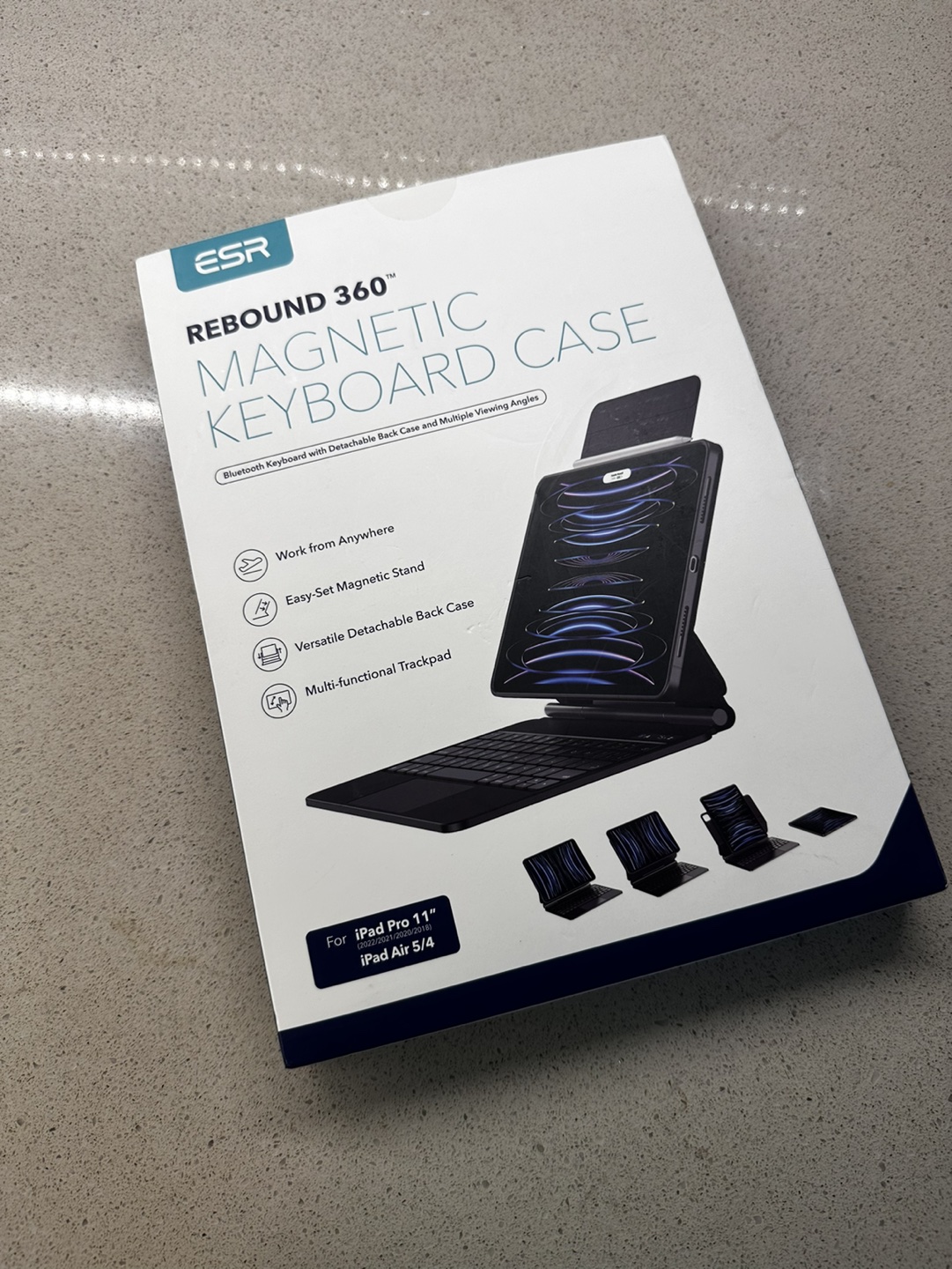 ESR magnetic keyboard case