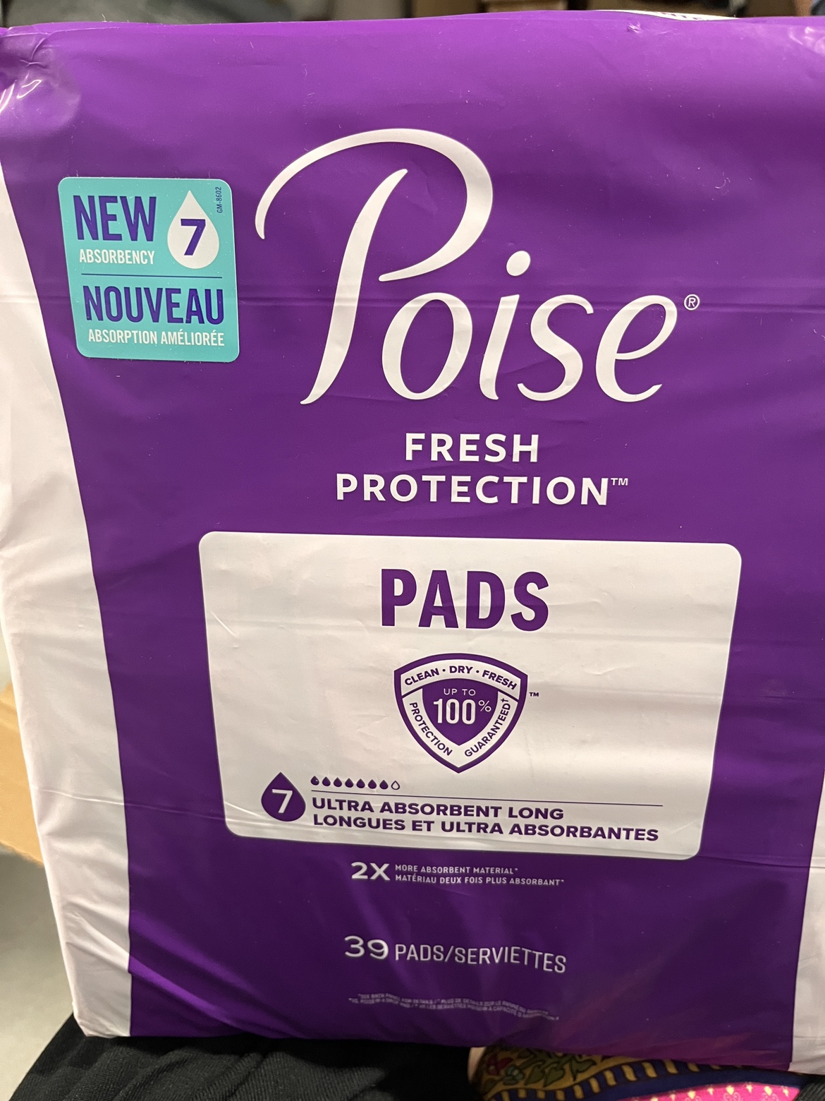 Poise pads