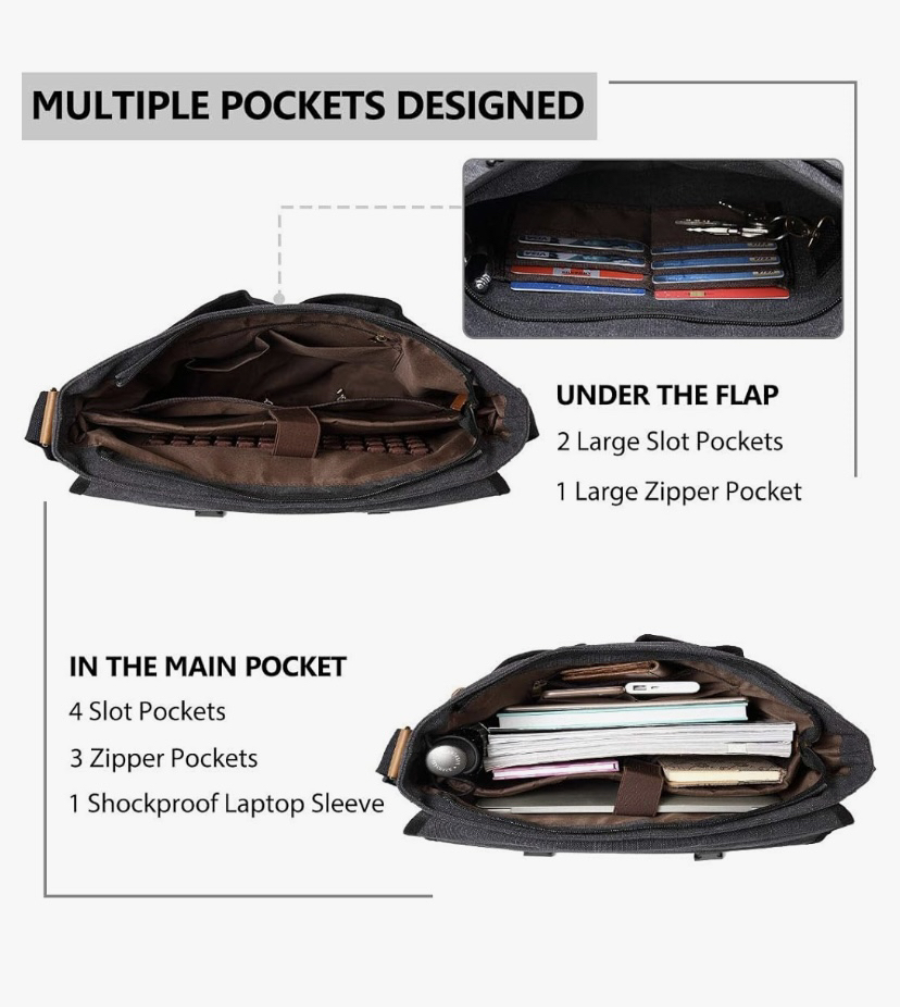 Messenger bag/laptop bag - brand new - photo 3