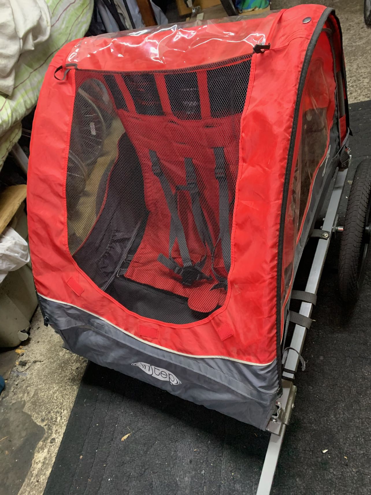 🧡 Kids bike trailer  …$180 with delivery image indicator(4)