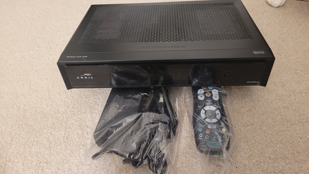Shaw tv box with remote