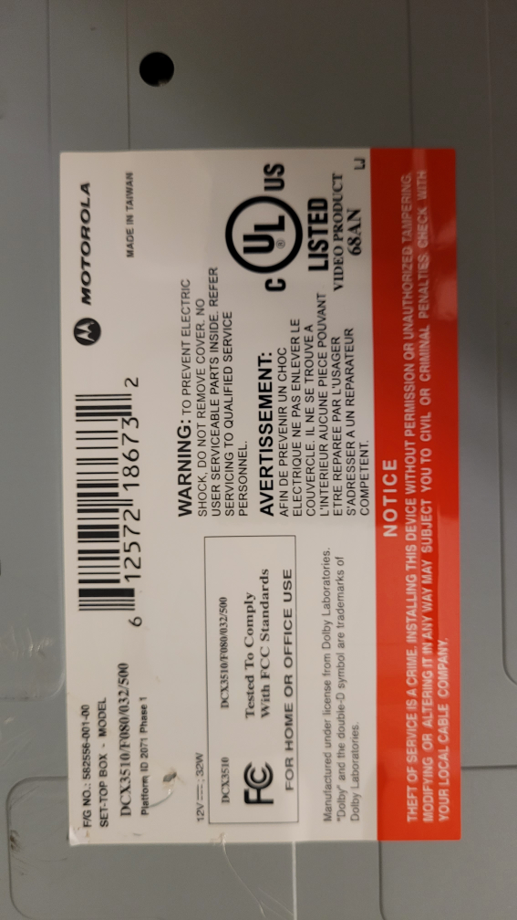 Shaw tv box with remote - photo 2