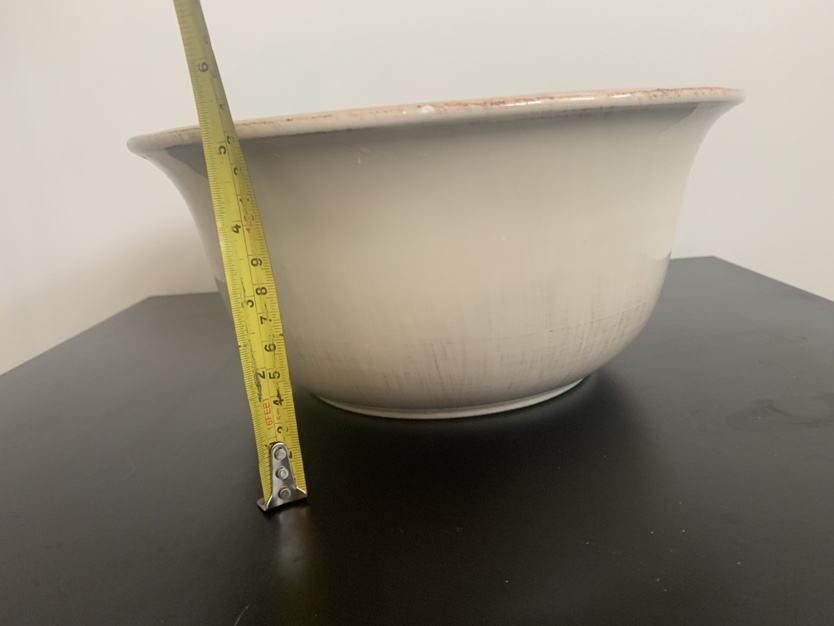 Large ceramic bowl made in Italy - vintage Pier 1 Imports image indicator(4)