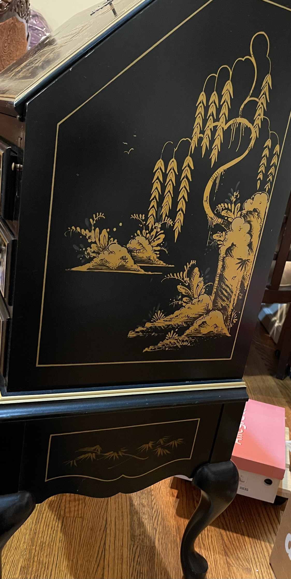 Maddox Chinoiserie Black Desk 🥕🥕🥕 - photo 4