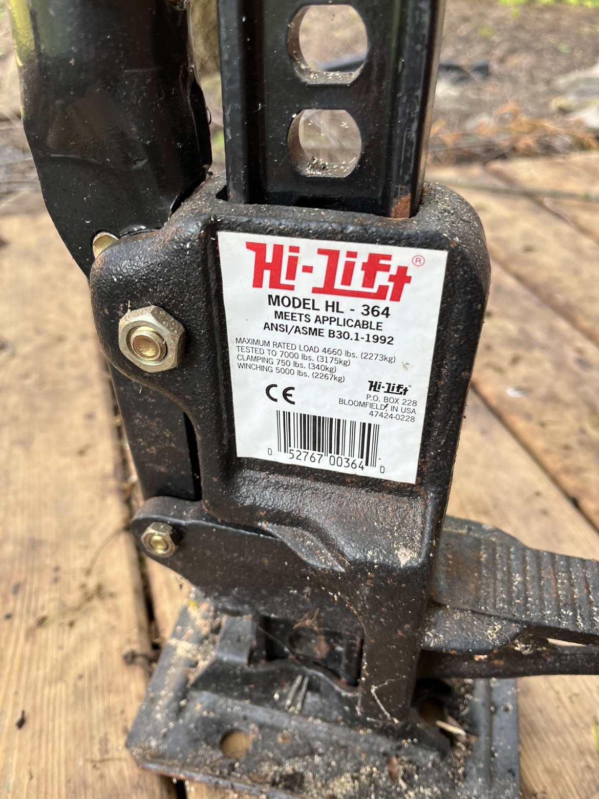 Jack high lift