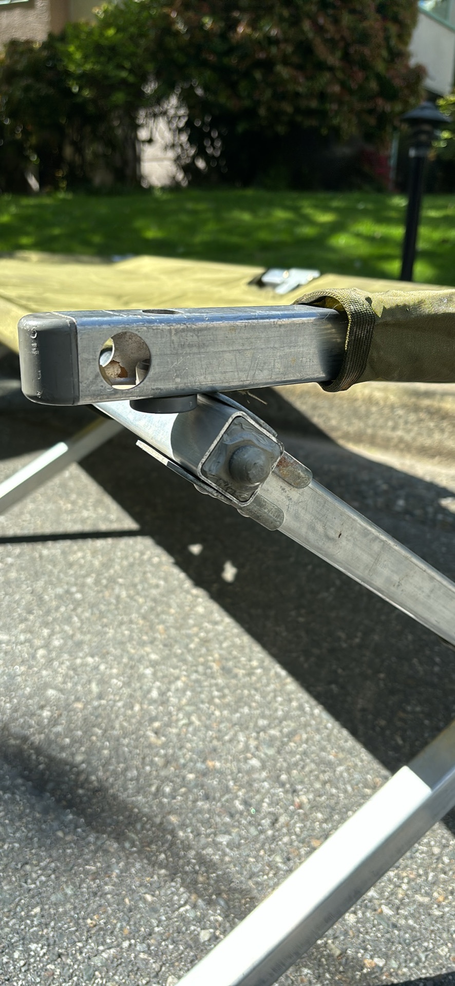 Army camp cot / bed -used🥕 image indicator(8)