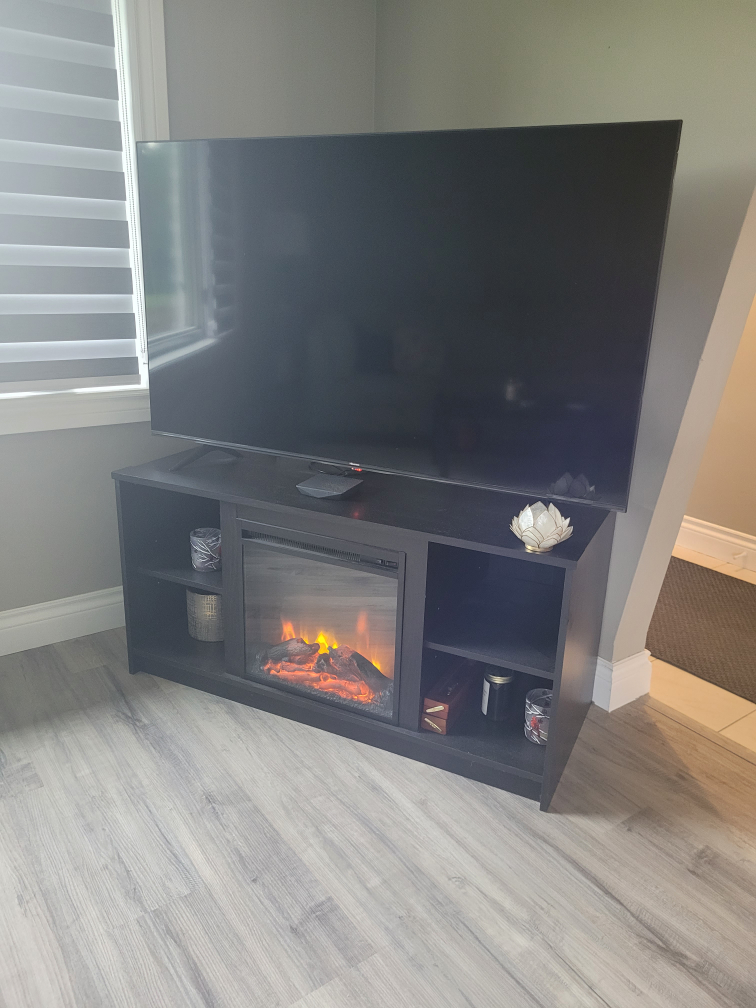 Electrical fireplace/TV stand