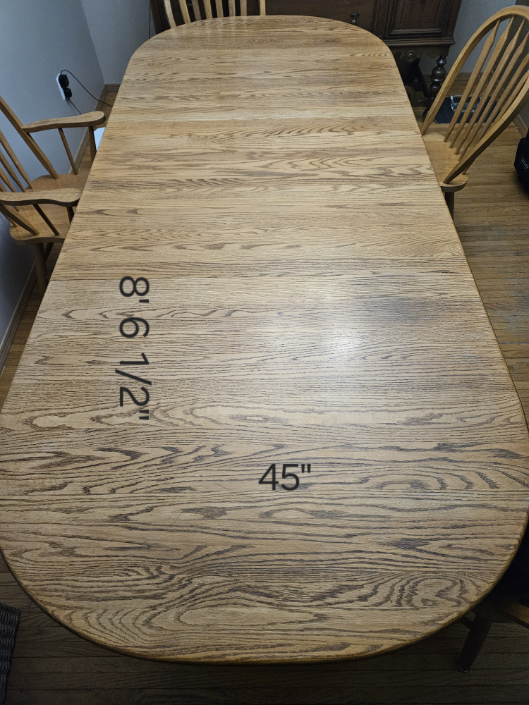 Solid Oak Dining Set - photo 3