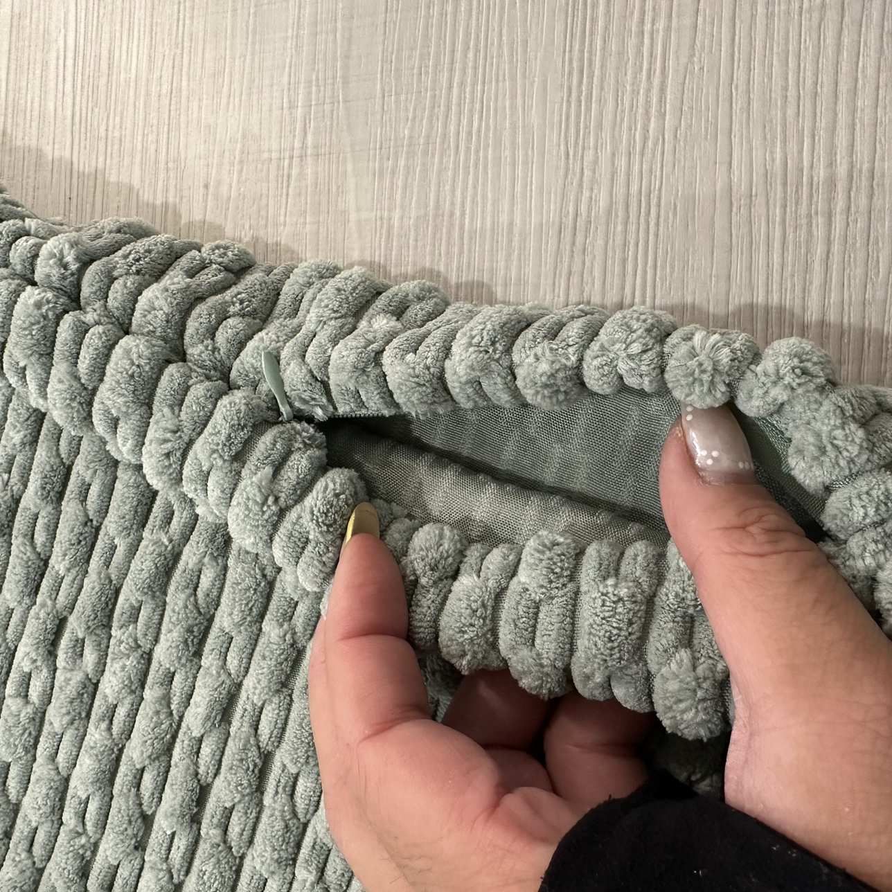 Sage Green Decorative Pillow Cover image indicator(2)