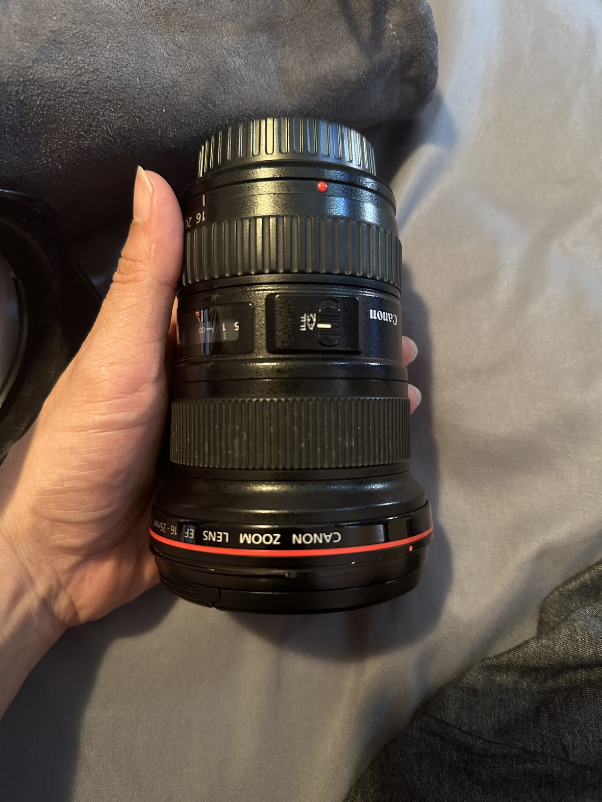 Canon ef 16-35mm L lens. USM II - photo 3