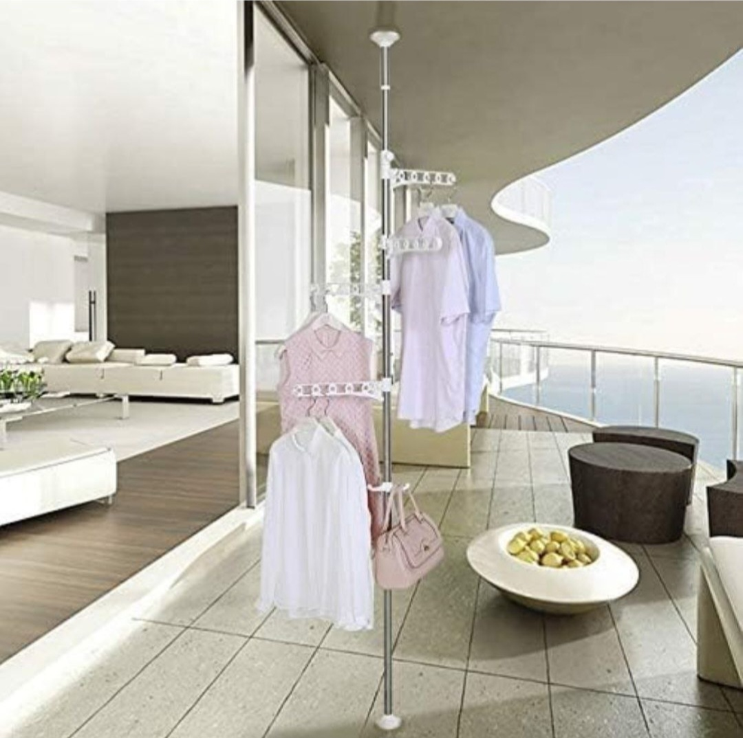 4 teir rack dry lundry chloths image indicator(2)