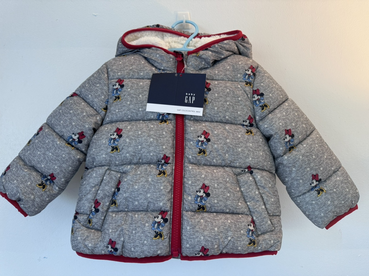 Gap disney puffer winter jacket