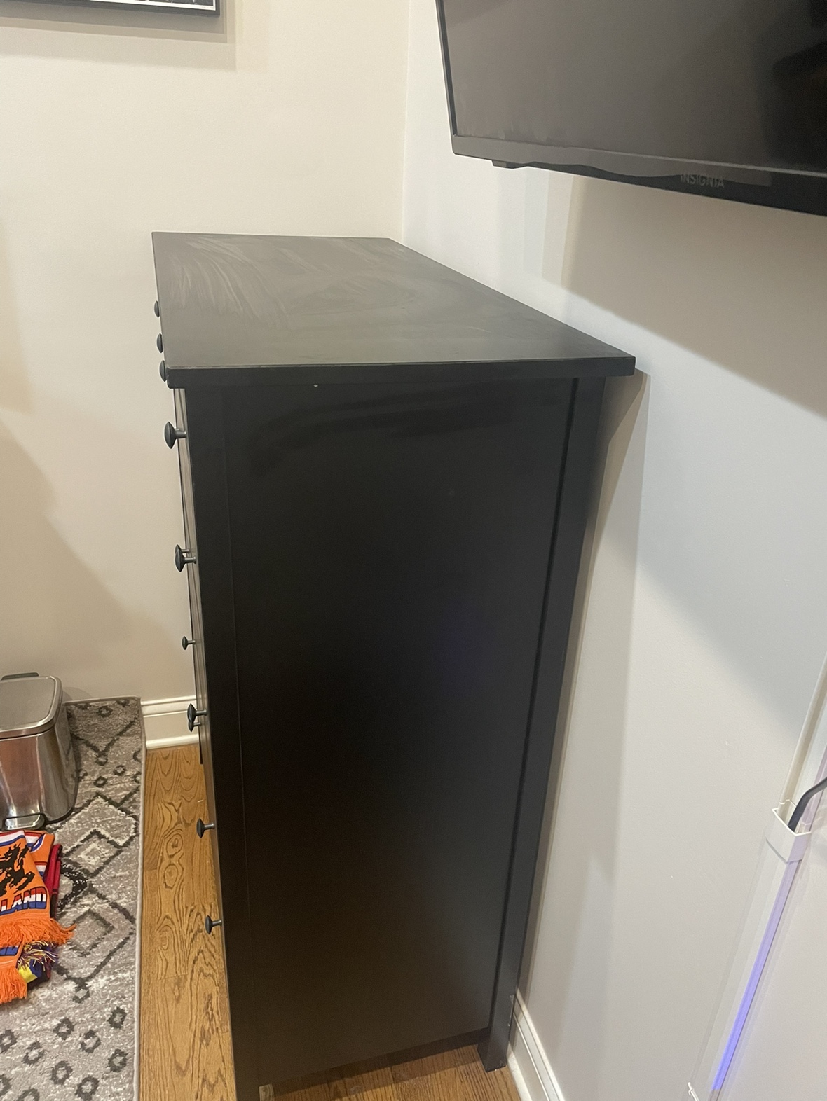 Black Wood Dresser - photo 3