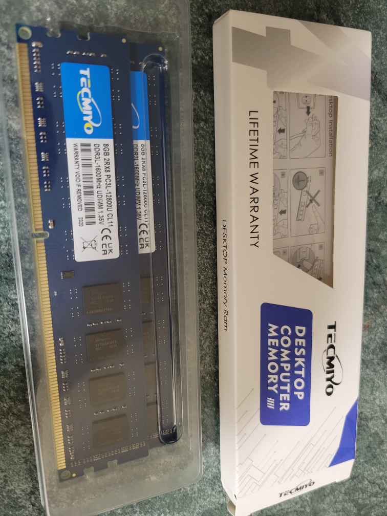 16gb Drr3L 1600mhz new thumbnail