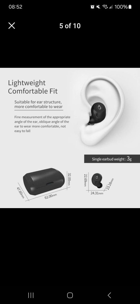 Brand new in ear wireless earphones - photo 5