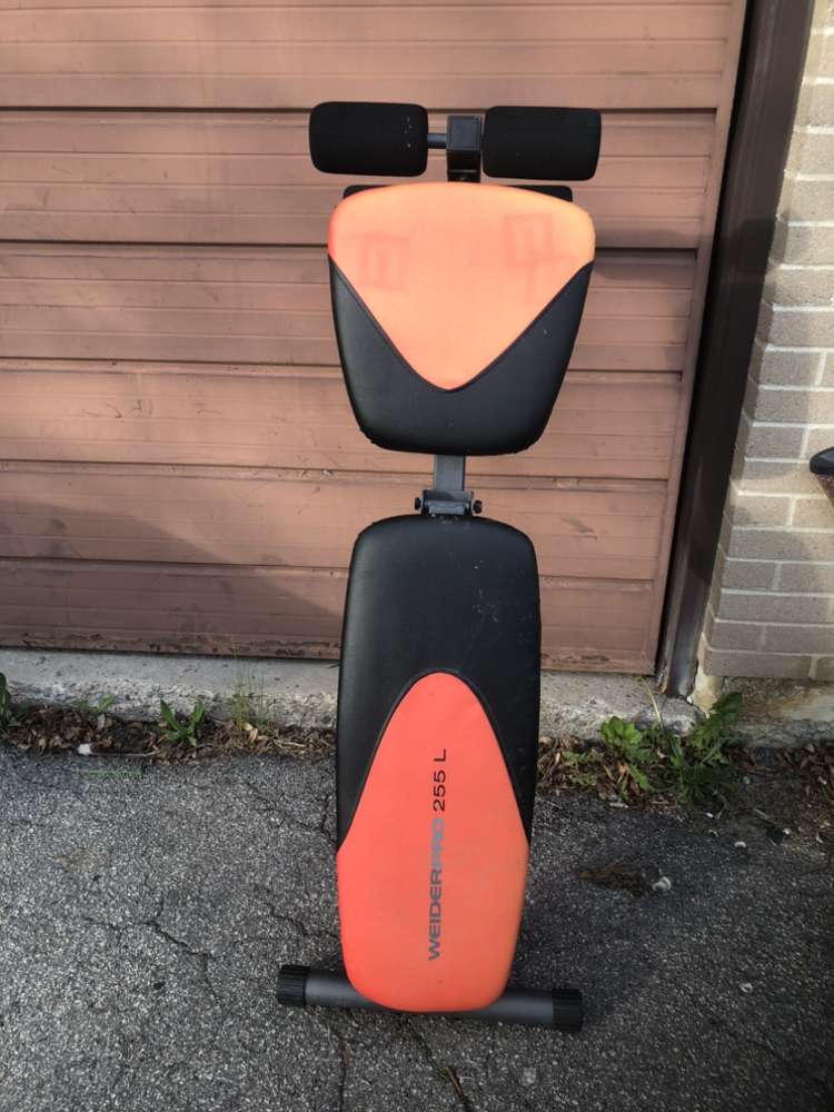 Weider pro 255L workout bench. thumbnail
