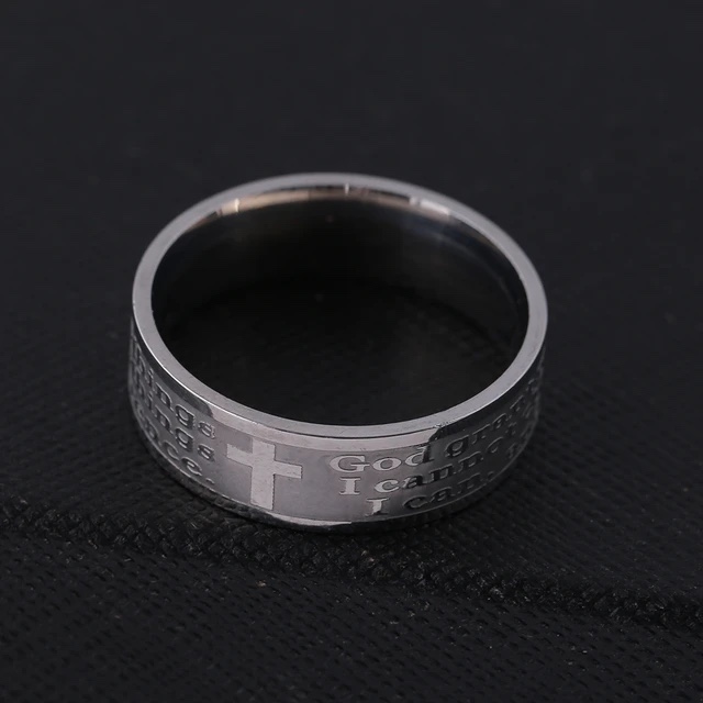 Serenity Prayer Inscription Ring image indicator(2)