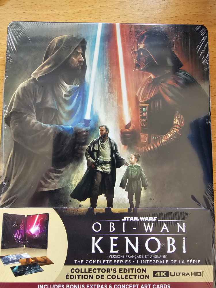 Kenobi complete series 4K collectors edition steelbook 🧡