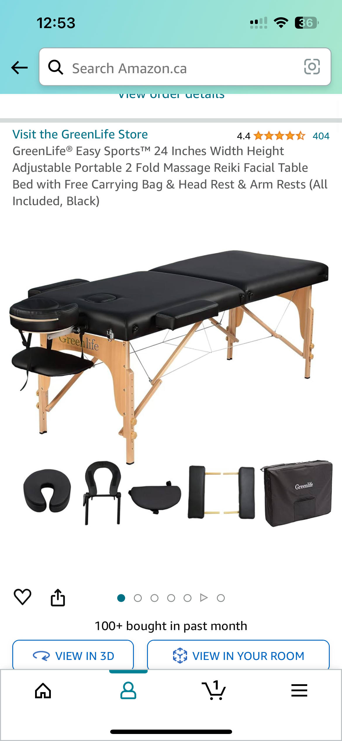 Massage bed