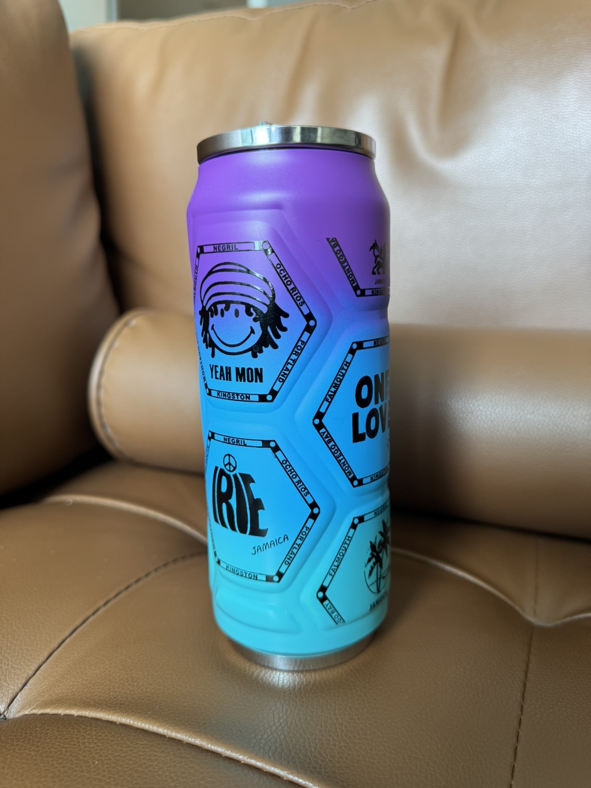 Water Bottle With Straw