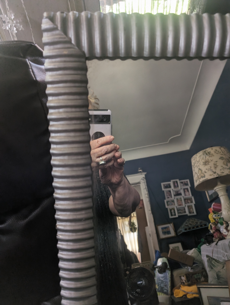 wooden framed mirror image indicator(2)