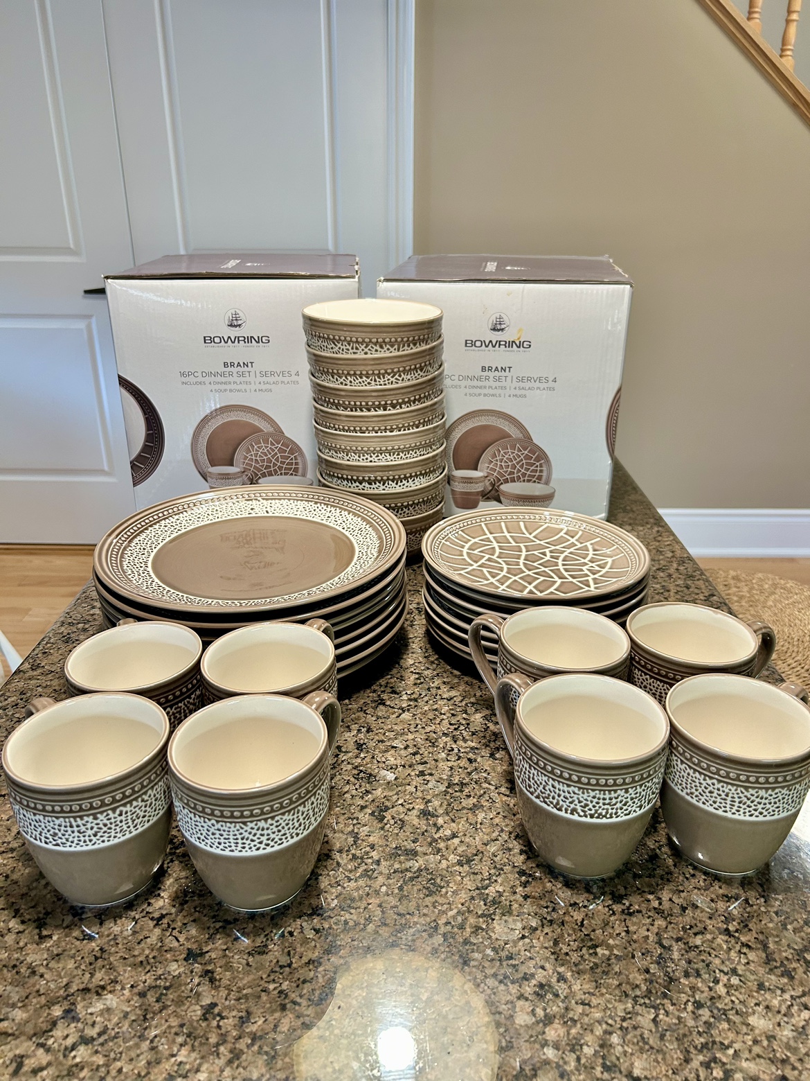 Bowring Dinner sets