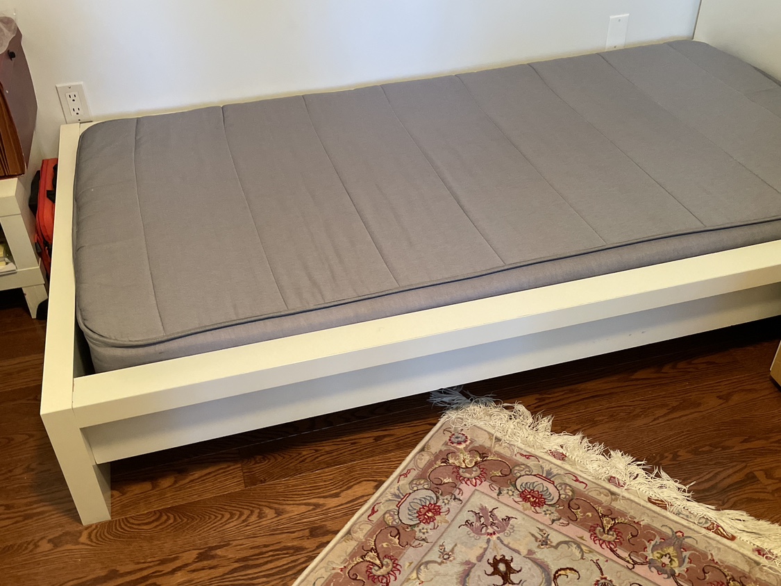 Single Bed frame and mattress - photo 2