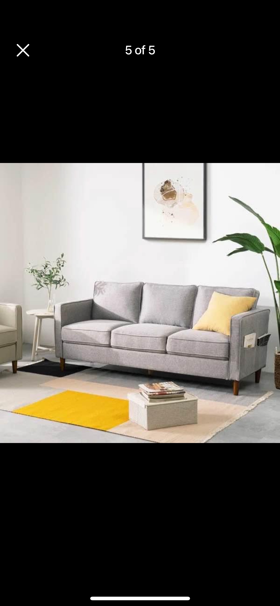 Square Arm Sofa - photo 5