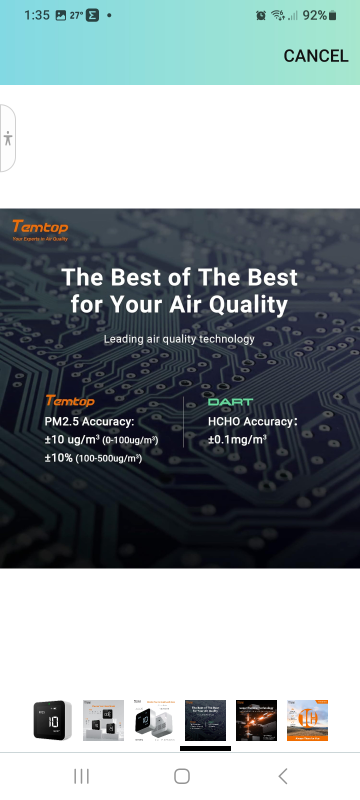 Air quality monitor - photo 2