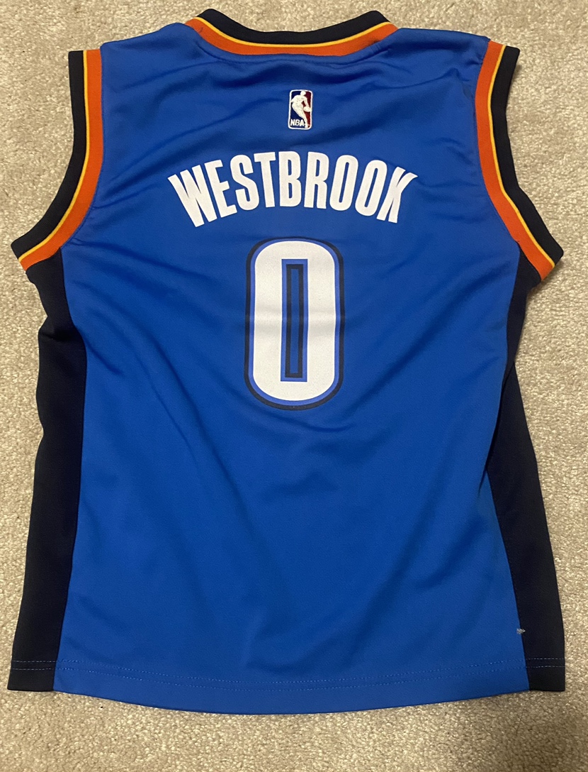 Youth Oklahoma City Thunder Russell Westbrook Jersey - photo 2