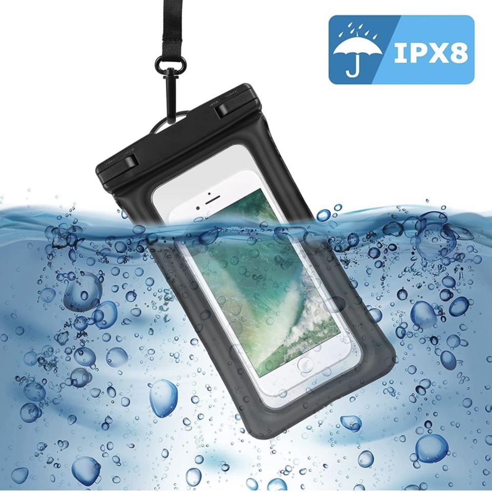 Universal Waterproof Phone Pouch, 2pc,Phone Waterproof Bag Case image indicator(6)