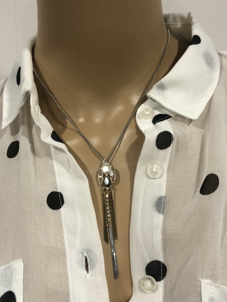 Garage clothing polka dot blouse image indicator(7)