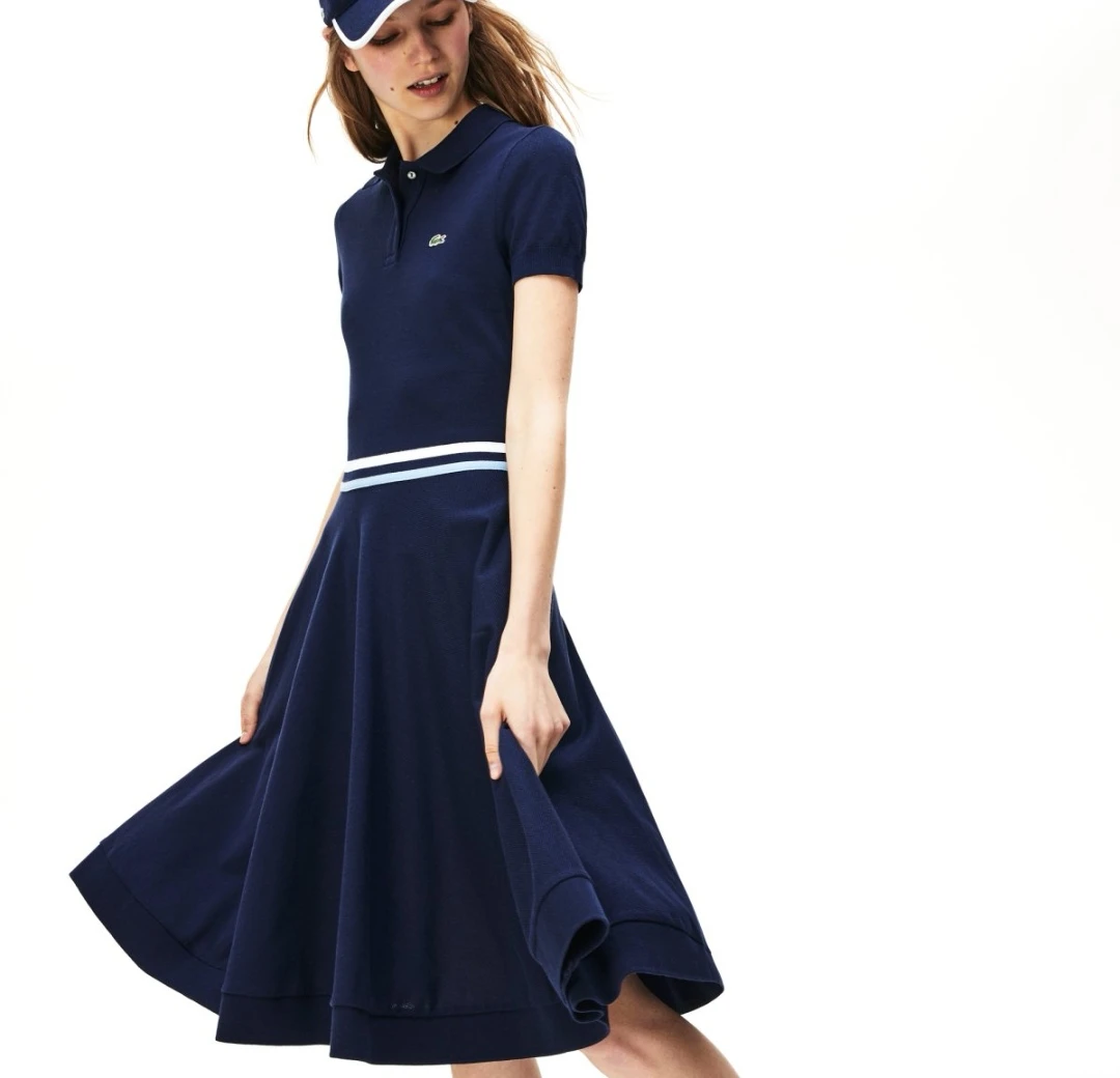 Lacoste s34 cotton dress