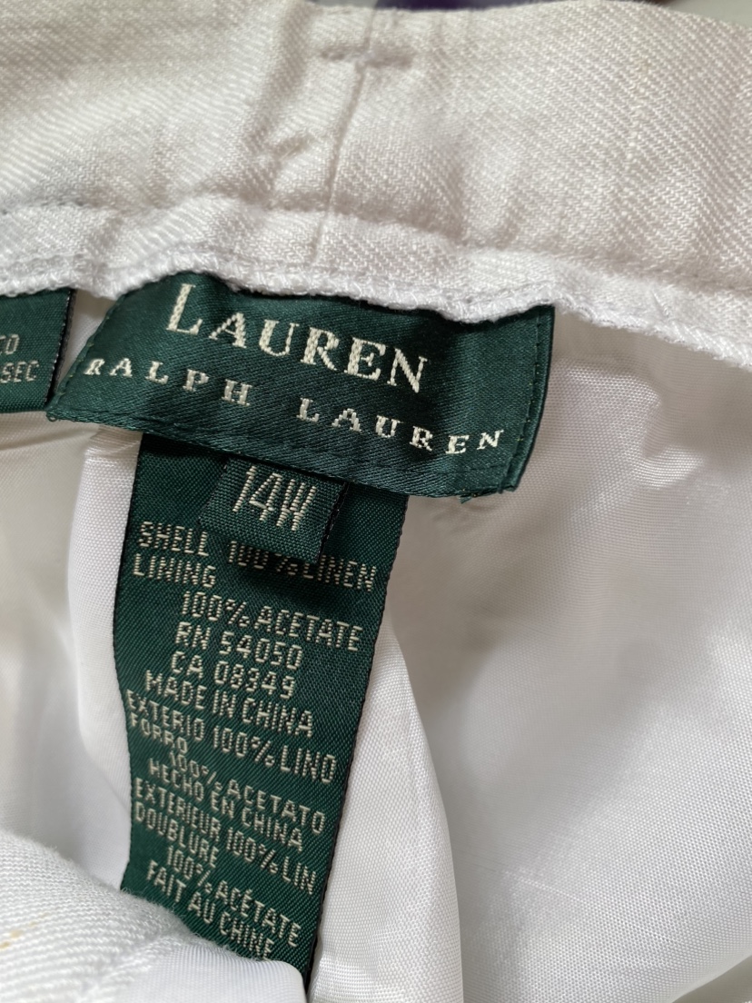 White Lauren pants - photo 3