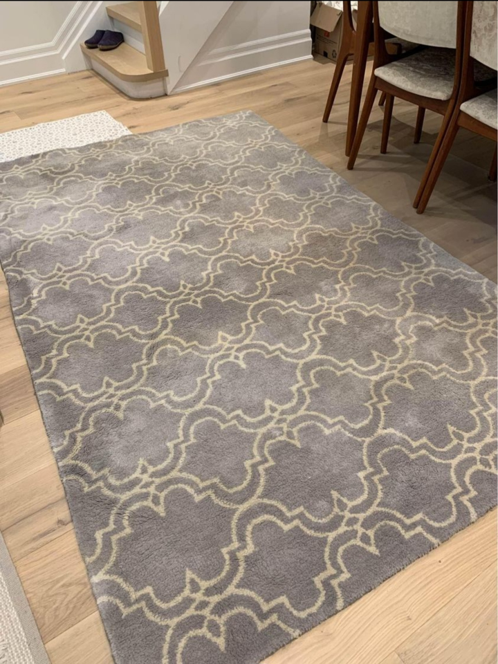 MUST GO: Pottery Barn Hand-Tufted Wool Rug 5'x8' - MAKE AN OFFER thumbnail