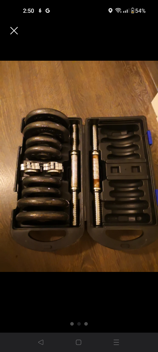 CAP Iron Cast Dumbbells 🥕