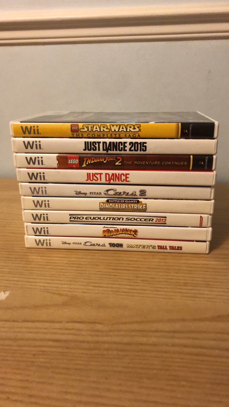 Wii games for sale thumbnail