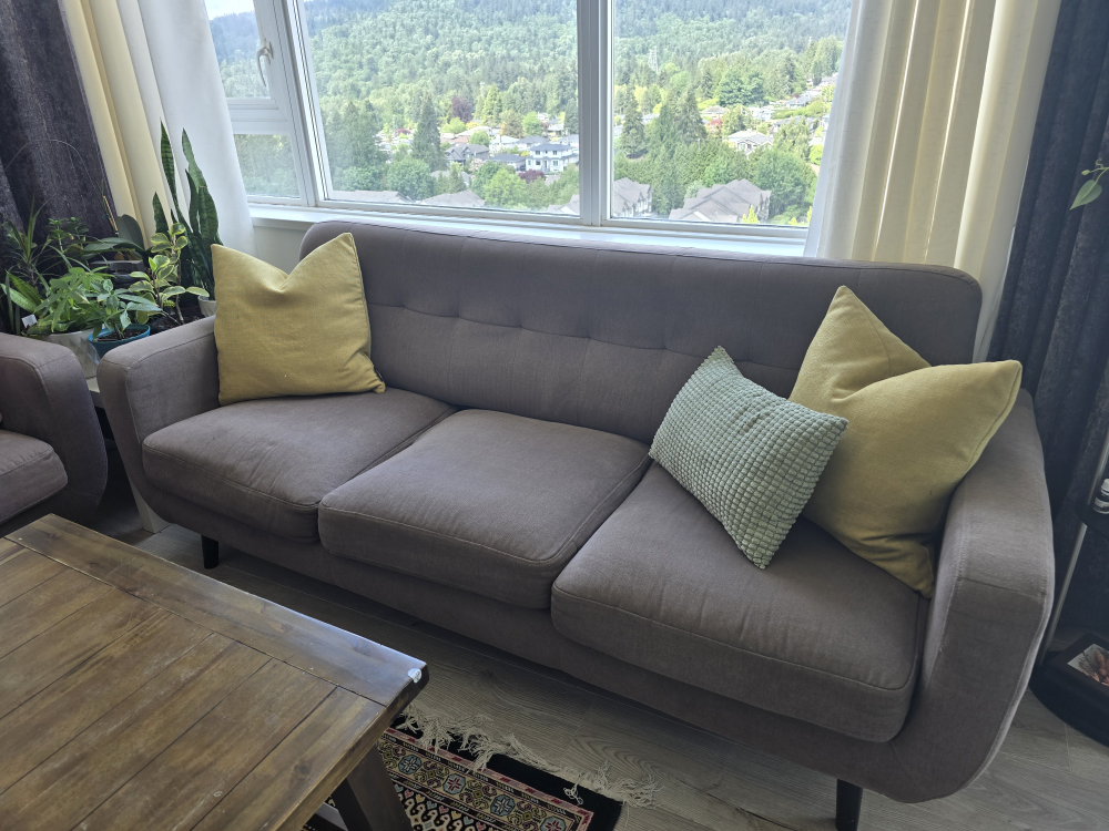 sofa set(3 pcs) plus coffee table - photo 2