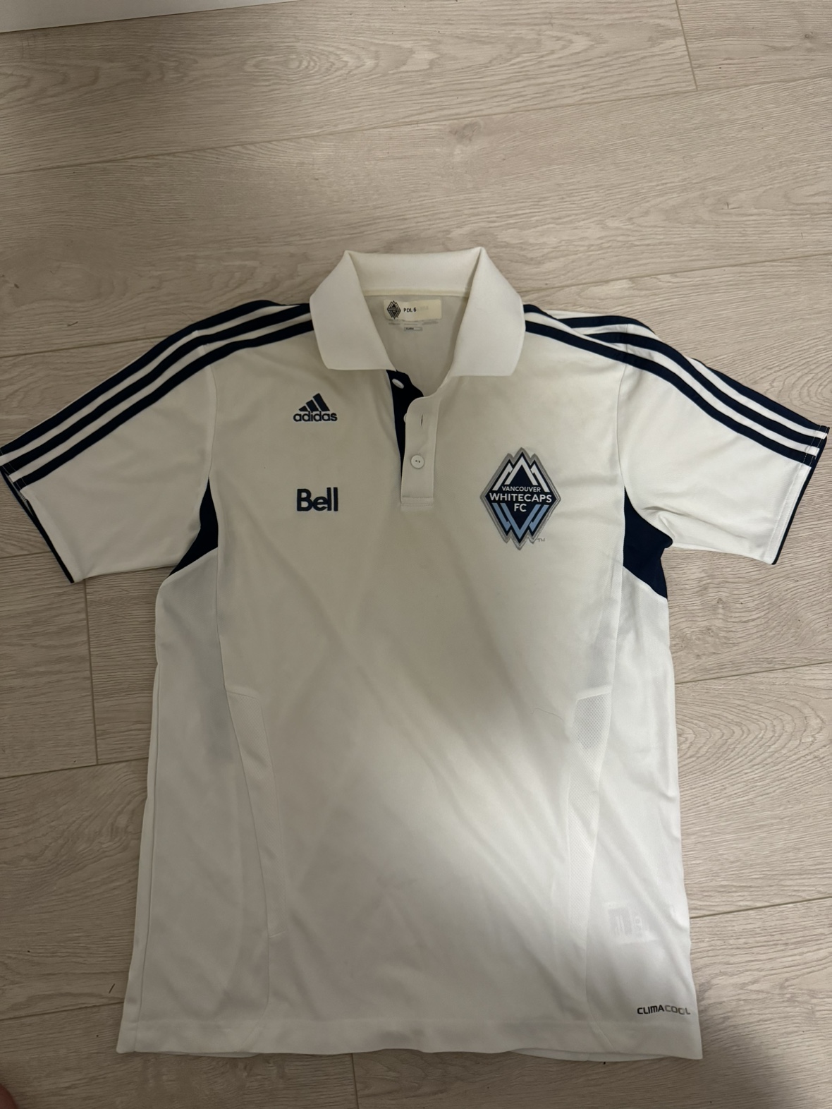 Whitecaps Adidas polo