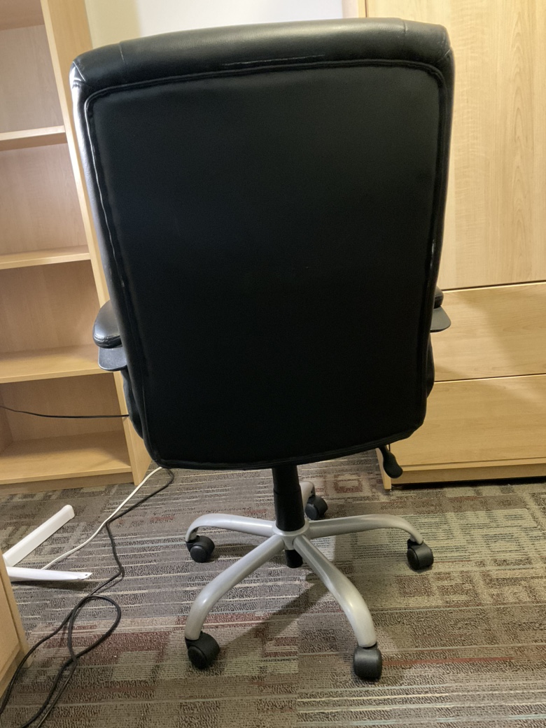 Leather Office/desk chair Height Adjustable - photo 4