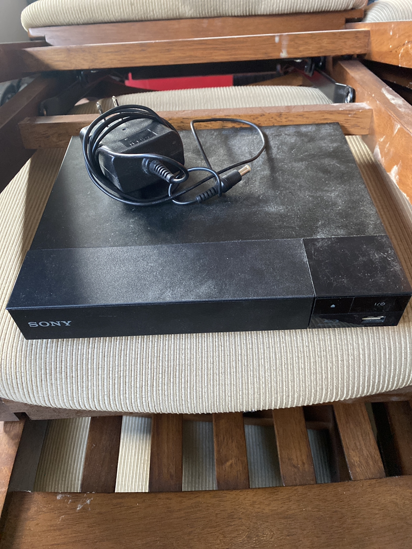 Sony blueray disc player